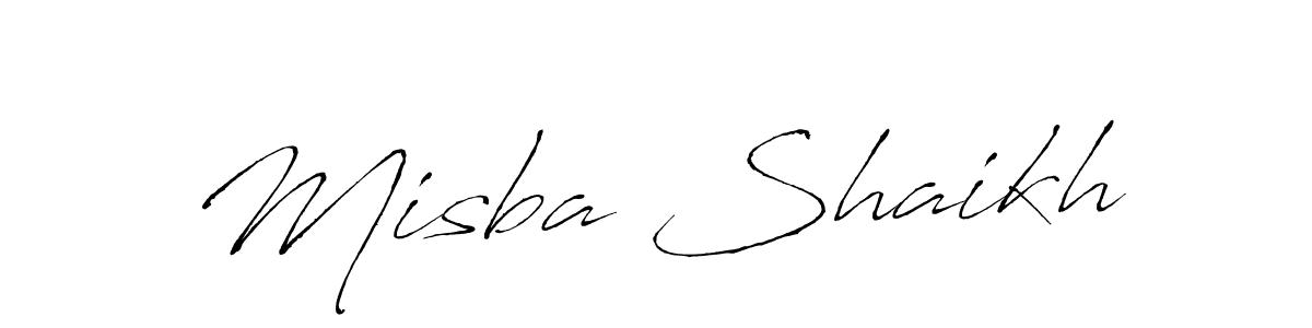 How to make Misba Shaikh signature? Antro_Vectra is a professional autograph style. Create handwritten signature for Misba Shaikh name. Misba Shaikh signature style 6 images and pictures png