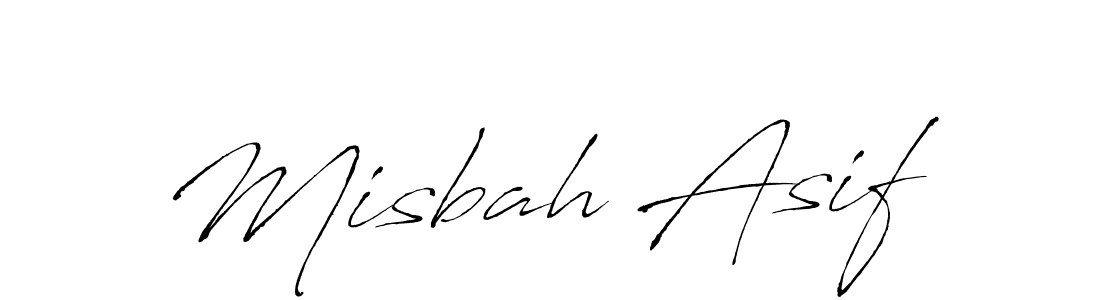 Misbah Asif stylish signature style. Best Handwritten Sign (Antro_Vectra) for my name. Handwritten Signature Collection Ideas for my name Misbah Asif. Misbah Asif signature style 6 images and pictures png