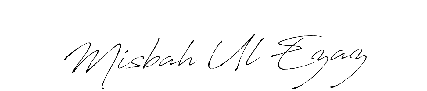 Make a beautiful signature design for name Misbah Ul Ezaz. Use this online signature maker to create a handwritten signature for free. Misbah Ul Ezaz signature style 6 images and pictures png