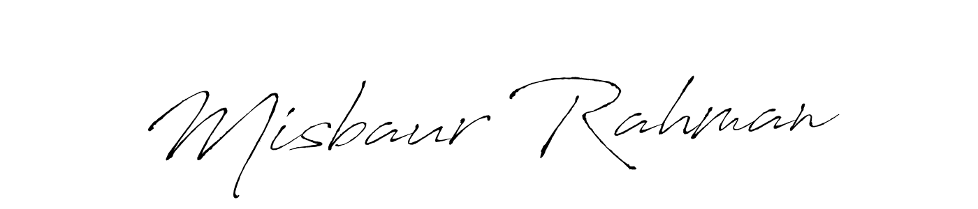 Make a beautiful signature design for name Misbaur Rahman. With this signature (Antro_Vectra) style, you can create a handwritten signature for free. Misbaur Rahman signature style 6 images and pictures png