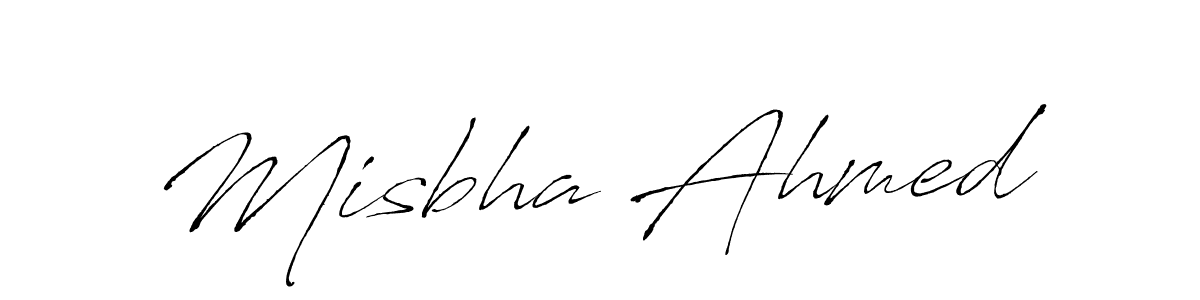 You should practise on your own different ways (Antro_Vectra) to write your name (Misbha Ahmed) in signature. don't let someone else do it for you. Misbha Ahmed signature style 6 images and pictures png