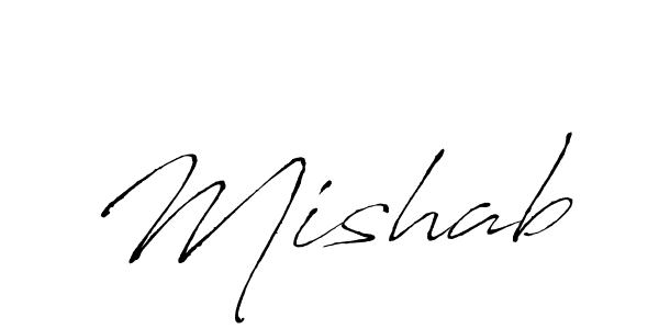 Make a beautiful signature design for name Mishab. Use this online signature maker to create a handwritten signature for free. Mishab signature style 6 images and pictures png