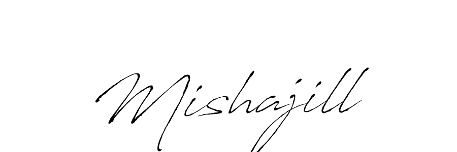 Once you've used our free online signature maker to create your best signature Antro_Vectra style, it's time to enjoy all of the benefits that Mishajill name signing documents. Mishajill signature style 6 images and pictures png