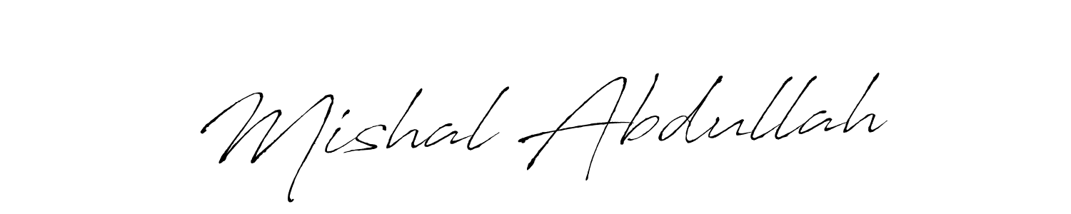 Once you've used our free online signature maker to create your best signature Antro_Vectra style, it's time to enjoy all of the benefits that Mishal Abdullah name signing documents. Mishal Abdullah signature style 6 images and pictures png