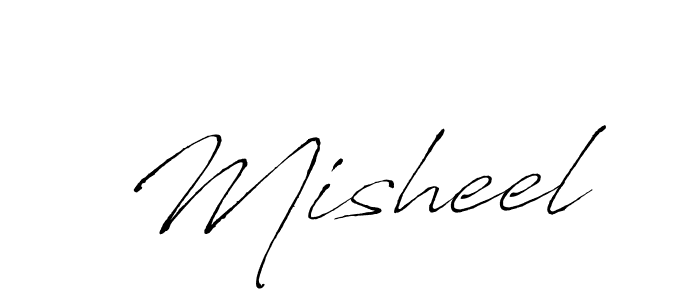 The best way (Antro_Vectra) to make a short signature is to pick only two or three words in your name. The name Misheel include a total of six letters. For converting this name. Misheel signature style 6 images and pictures png