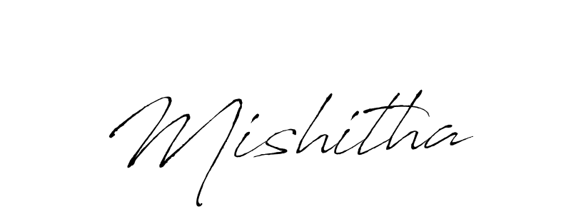 if you are searching for the best signature style for your name Mishitha. so please give up your signature search. here we have designed multiple signature styles  using Antro_Vectra. Mishitha signature style 6 images and pictures png