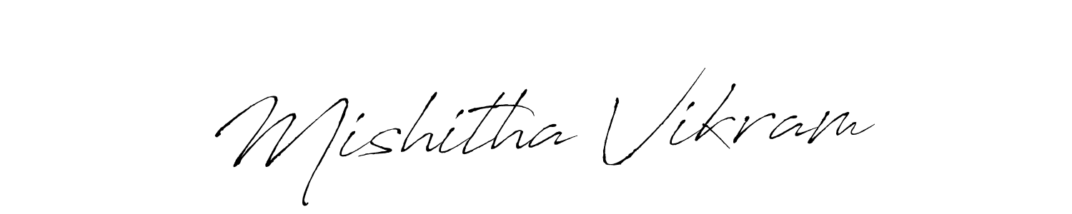 Make a beautiful signature design for name Mishitha Vikram. Use this online signature maker to create a handwritten signature for free. Mishitha Vikram signature style 6 images and pictures png