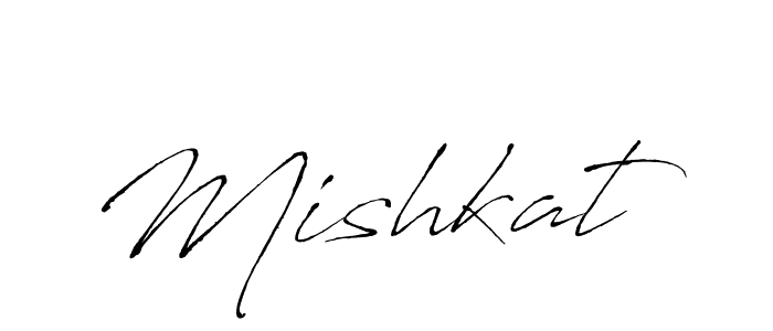 How to make Mishkat name signature. Use Antro_Vectra style for creating short signs online. This is the latest handwritten sign. Mishkat signature style 6 images and pictures png