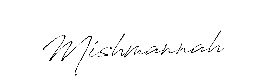Create a beautiful signature design for name Mishmannah. With this signature (Antro_Vectra) fonts, you can make a handwritten signature for free. Mishmannah signature style 6 images and pictures png