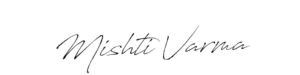 You can use this online signature creator to create a handwritten signature for the name Mishti Varma. This is the best online autograph maker. Mishti Varma signature style 6 images and pictures png