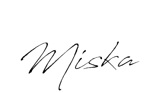 Also we have Miska name is the best signature style. Create professional handwritten signature collection using Antro_Vectra autograph style. Miska signature style 6 images and pictures png
