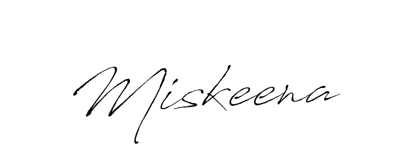 Make a beautiful signature design for name Miskeena. Use this online signature maker to create a handwritten signature for free. Miskeena signature style 6 images and pictures png