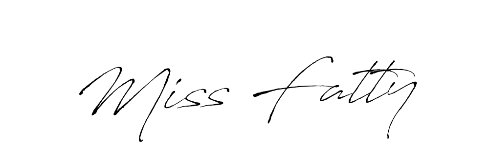 How to make Miss Fatty name signature. Use Antro_Vectra style for creating short signs online. This is the latest handwritten sign. Miss Fatty signature style 6 images and pictures png