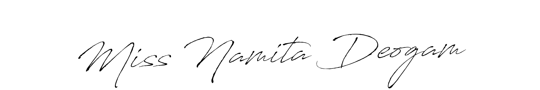 Make a beautiful signature design for name Miss Namita Deogam. Use this online signature maker to create a handwritten signature for free. Miss Namita Deogam signature style 6 images and pictures png