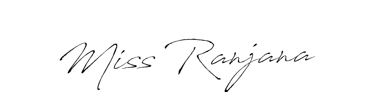 Antro_Vectra is a professional signature style that is perfect for those who want to add a touch of class to their signature. It is also a great choice for those who want to make their signature more unique. Get Miss Ranjana name to fancy signature for free. Miss Ranjana signature style 6 images and pictures png