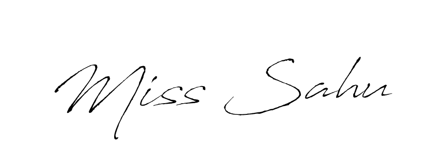 if you are searching for the best signature style for your name Miss Sahu. so please give up your signature search. here we have designed multiple signature styles  using Antro_Vectra. Miss Sahu signature style 6 images and pictures png