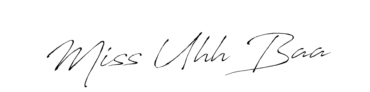 How to Draw Miss Uhh Baa signature style? Antro_Vectra is a latest design signature styles for name Miss Uhh Baa. Miss Uhh Baa signature style 6 images and pictures png