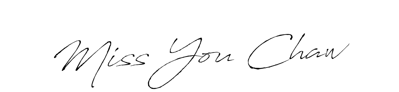 Here are the top 10 professional signature styles for the name Miss You Chaw. These are the best autograph styles you can use for your name. Miss You Chaw signature style 6 images and pictures png