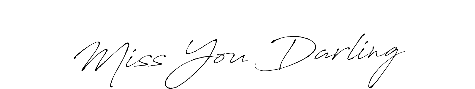 How to make Miss You Darling signature? Antro_Vectra is a professional autograph style. Create handwritten signature for Miss You Darling name. Miss You Darling signature style 6 images and pictures png