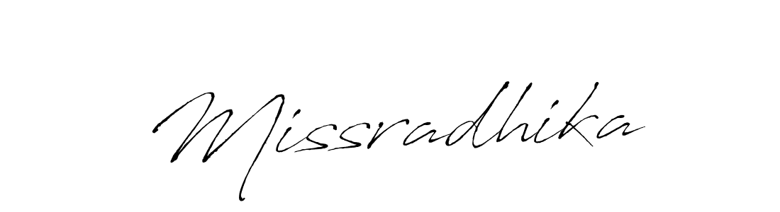 Antro_Vectra is a professional signature style that is perfect for those who want to add a touch of class to their signature. It is also a great choice for those who want to make their signature more unique. Get Missradhika name to fancy signature for free. Missradhika signature style 6 images and pictures png