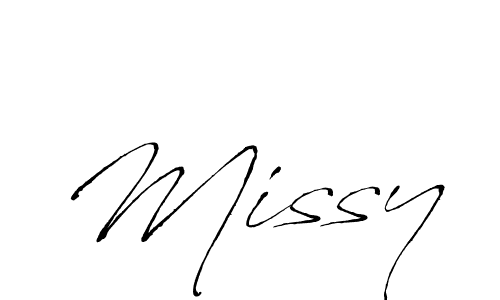 How to make Missy name signature. Use Antro_Vectra style for creating short signs online. This is the latest handwritten sign. Missy signature style 6 images and pictures png