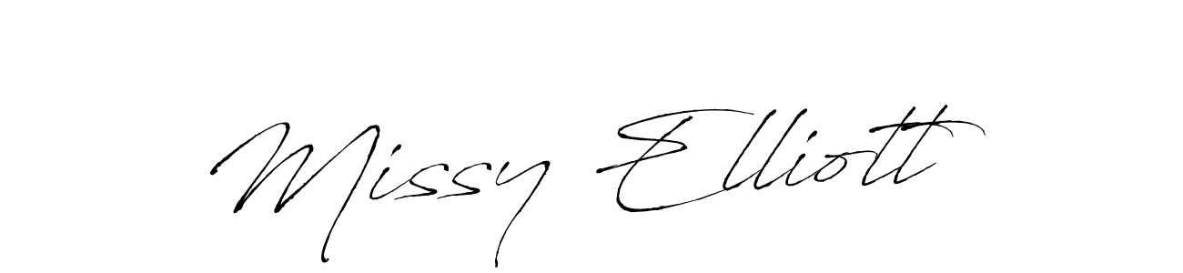 Create a beautiful signature design for name Missy Elliott. With this signature (Antro_Vectra) fonts, you can make a handwritten signature for free. Missy Elliott signature style 6 images and pictures png