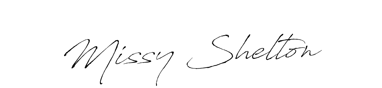 It looks lik you need a new signature style for name Missy Shelton. Design unique handwritten (Antro_Vectra) signature with our free signature maker in just a few clicks. Missy Shelton signature style 6 images and pictures png