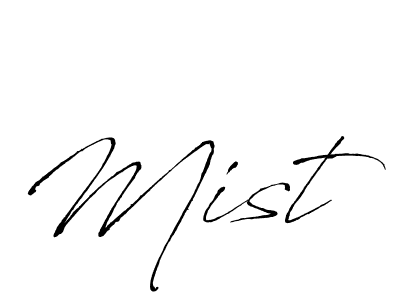 Also we have Mist name is the best signature style. Create professional handwritten signature collection using Antro_Vectra autograph style. Mist signature style 6 images and pictures png