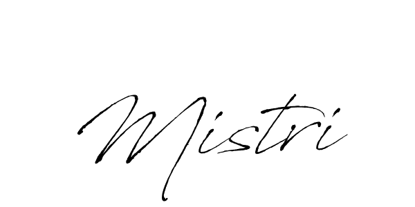 Make a beautiful signature design for name Mistri. With this signature (Antro_Vectra) style, you can create a handwritten signature for free. Mistri signature style 6 images and pictures png