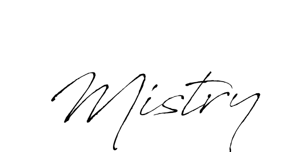 How to make Mistry signature? Antro_Vectra is a professional autograph style. Create handwritten signature for Mistry name. Mistry signature style 6 images and pictures png