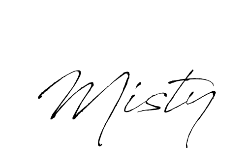 How to make Misty signature? Antro_Vectra is a professional autograph style. Create handwritten signature for Misty name. Misty signature style 6 images and pictures png