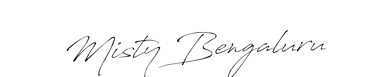 Make a beautiful signature design for name Misty Bengaluru. With this signature (Antro_Vectra) style, you can create a handwritten signature for free. Misty Bengaluru signature style 6 images and pictures png