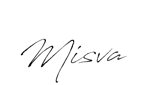 Make a beautiful signature design for name Misva. With this signature (Antro_Vectra) style, you can create a handwritten signature for free. Misva signature style 6 images and pictures png