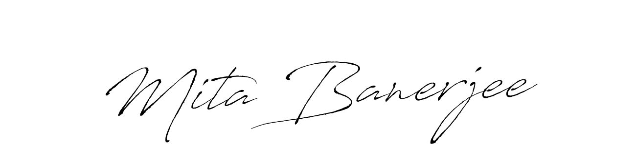 The best way (Antro_Vectra) to make a short signature is to pick only two or three words in your name. The name Mita Banerjee include a total of six letters. For converting this name. Mita Banerjee signature style 6 images and pictures png