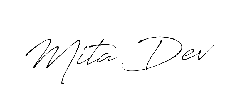 Best and Professional Signature Style for Mita Dev. Antro_Vectra Best Signature Style Collection. Mita Dev signature style 6 images and pictures png