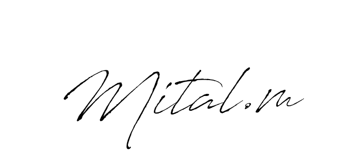 You can use this online signature creator to create a handwritten signature for the name Mital.m. This is the best online autograph maker. Mital.m signature style 6 images and pictures png
