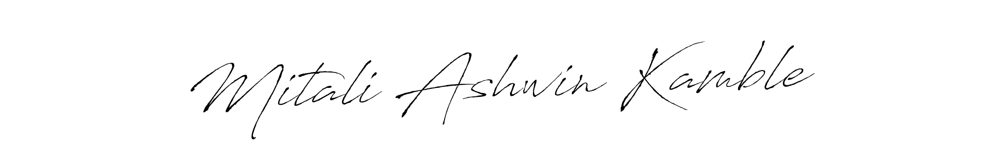 You should practise on your own different ways (Antro_Vectra) to write your name (Mitali Ashwin Kamble) in signature. don't let someone else do it for you. Mitali Ashwin Kamble signature style 6 images and pictures png
