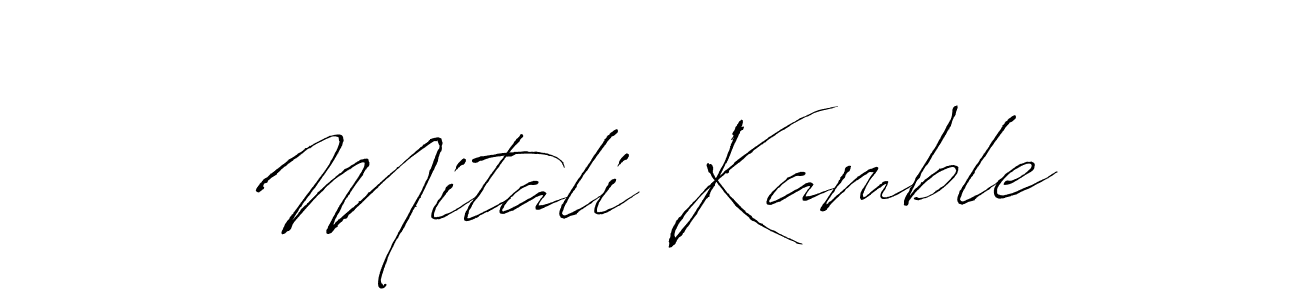 You should practise on your own different ways (Antro_Vectra) to write your name (Mitali Kamble) in signature. don't let someone else do it for you. Mitali Kamble signature style 6 images and pictures png