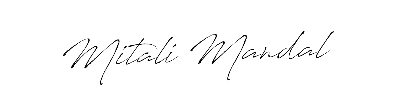 Make a beautiful signature design for name Mitali Mandal. Use this online signature maker to create a handwritten signature for free. Mitali Mandal signature style 6 images and pictures png