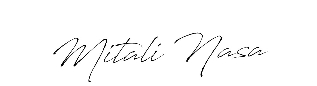 You can use this online signature creator to create a handwritten signature for the name Mitali Nasa. This is the best online autograph maker. Mitali Nasa signature style 6 images and pictures png