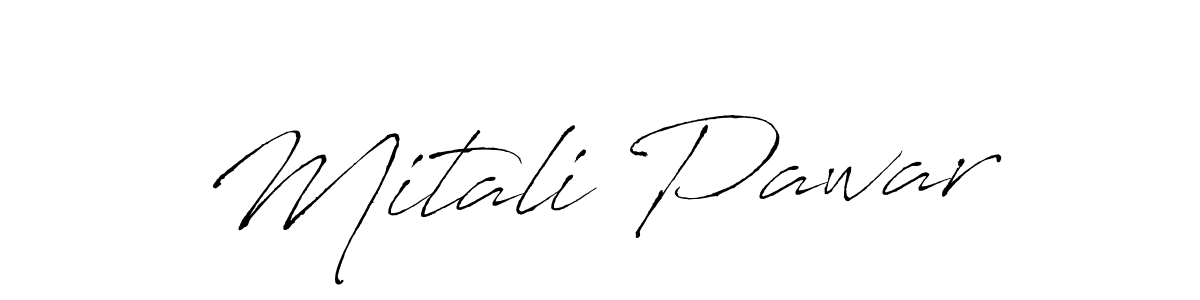 Also we have Mitali Pawar name is the best signature style. Create professional handwritten signature collection using Antro_Vectra autograph style. Mitali Pawar signature style 6 images and pictures png