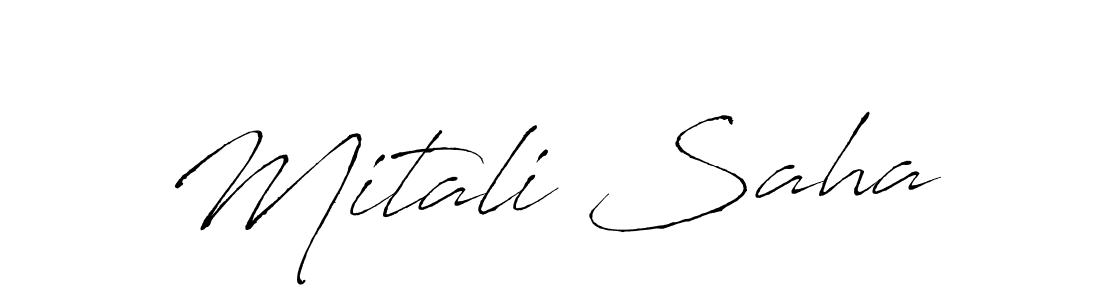 Also we have Mitali Saha name is the best signature style. Create professional handwritten signature collection using Antro_Vectra autograph style. Mitali Saha signature style 6 images and pictures png