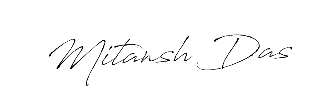 Mitansh Das stylish signature style. Best Handwritten Sign (Antro_Vectra) for my name. Handwritten Signature Collection Ideas for my name Mitansh Das. Mitansh Das signature style 6 images and pictures png