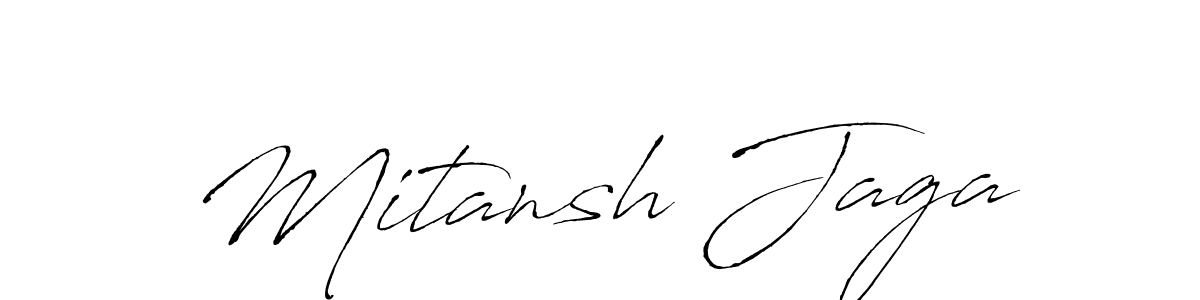 How to make Mitansh Jaga signature? Antro_Vectra is a professional autograph style. Create handwritten signature for Mitansh Jaga name. Mitansh Jaga signature style 6 images and pictures png