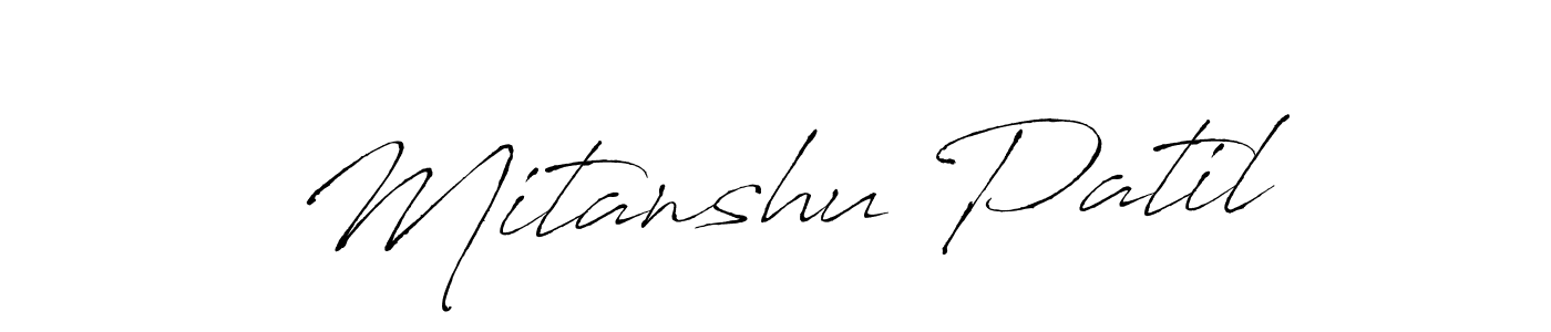 Make a beautiful signature design for name Mitanshu Patil. Use this online signature maker to create a handwritten signature for free. Mitanshu Patil signature style 6 images and pictures png