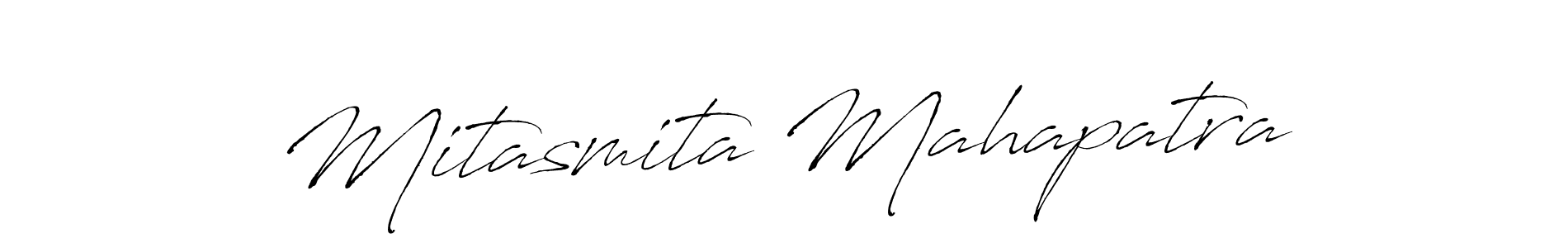 Create a beautiful signature design for name Mitasmita Mahapatra. With this signature (Antro_Vectra) fonts, you can make a handwritten signature for free. Mitasmita Mahapatra signature style 6 images and pictures png