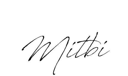 Also we have Mitbi name is the best signature style. Create professional handwritten signature collection using Antro_Vectra autograph style. Mitbi signature style 6 images and pictures png