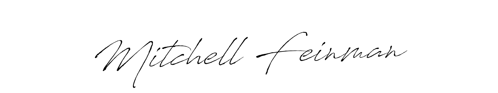 Create a beautiful signature design for name Mitchell Feinman. With this signature (Antro_Vectra) fonts, you can make a handwritten signature for free. Mitchell Feinman signature style 6 images and pictures png