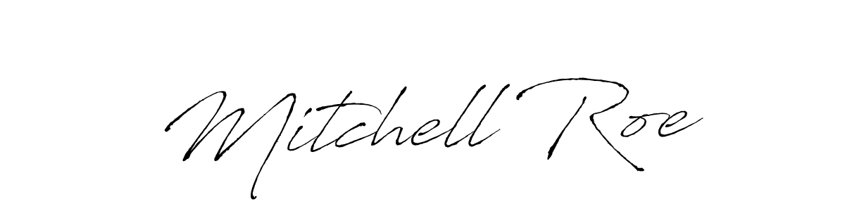 Mitchell Roe stylish signature style. Best Handwritten Sign (Antro_Vectra) for my name. Handwritten Signature Collection Ideas for my name Mitchell Roe. Mitchell Roe signature style 6 images and pictures png