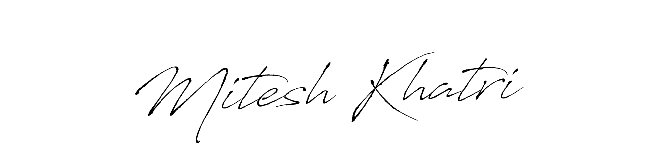 The best way (Antro_Vectra) to make a short signature is to pick only two or three words in your name. The name Mitesh Khatri include a total of six letters. For converting this name. Mitesh Khatri signature style 6 images and pictures png